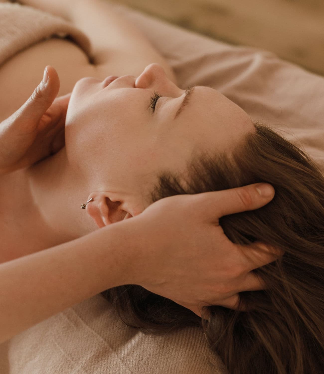 Aplicación de mascarilla facial